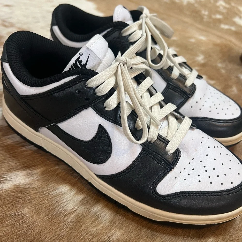 Women’s Nike Dunk Low PRM Premium Vintage Black Cream 7